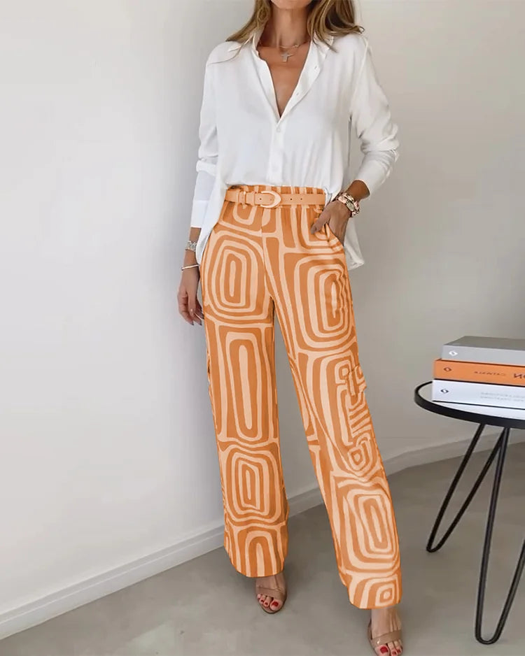 Karina | Stylish Trousers with Free Blouse