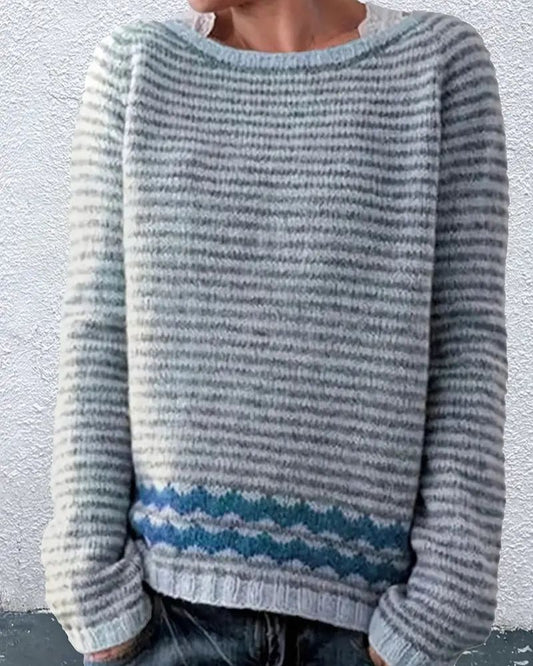 GAINA - STRIPED SWEATER