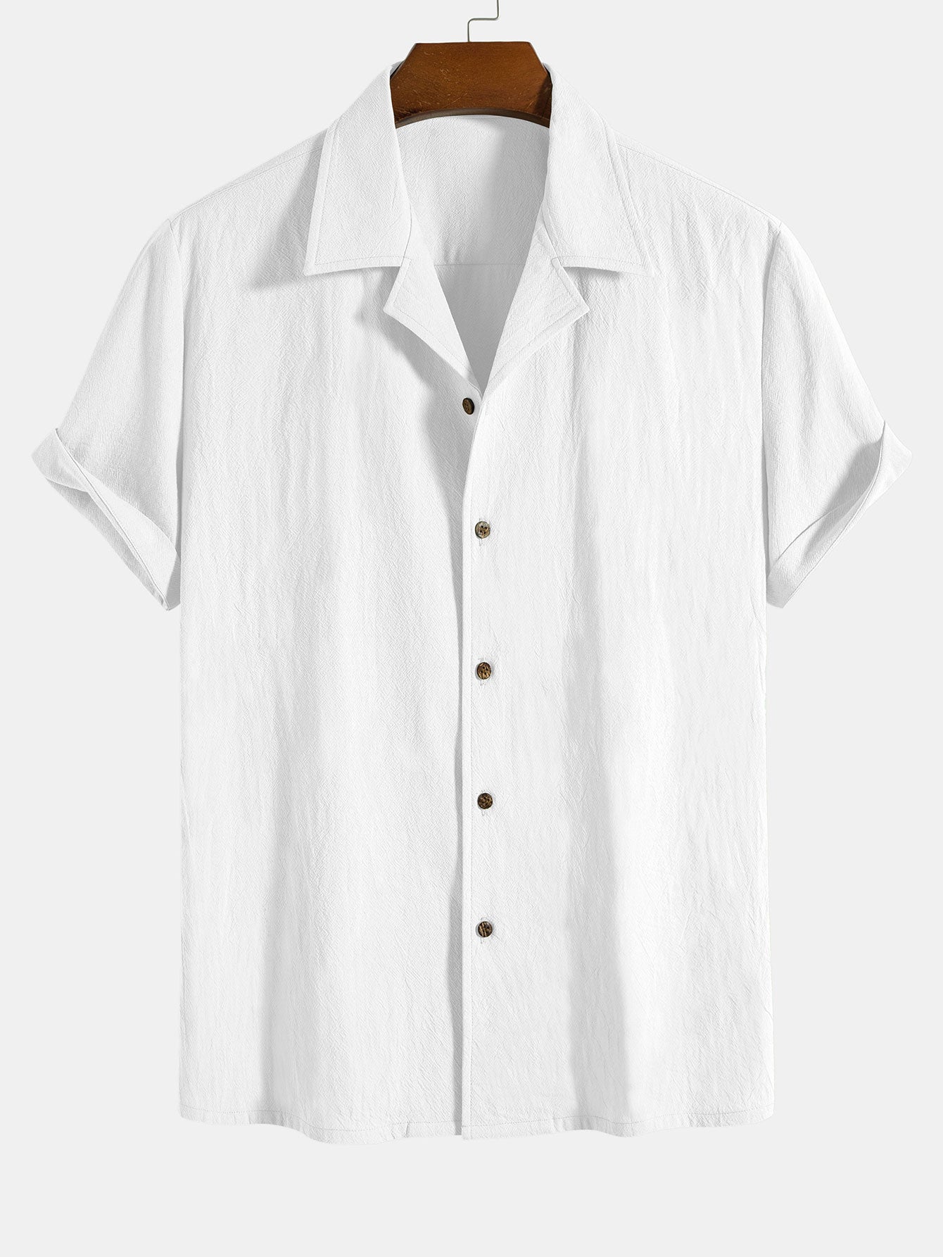 Structured cotton Revere shirt and 5-inch Shorts