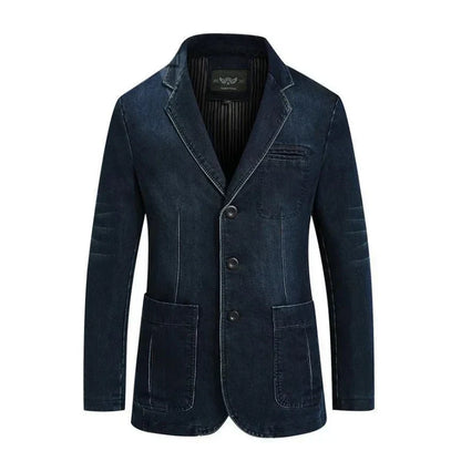 Ervin | Men's denim cotton blazer jacket