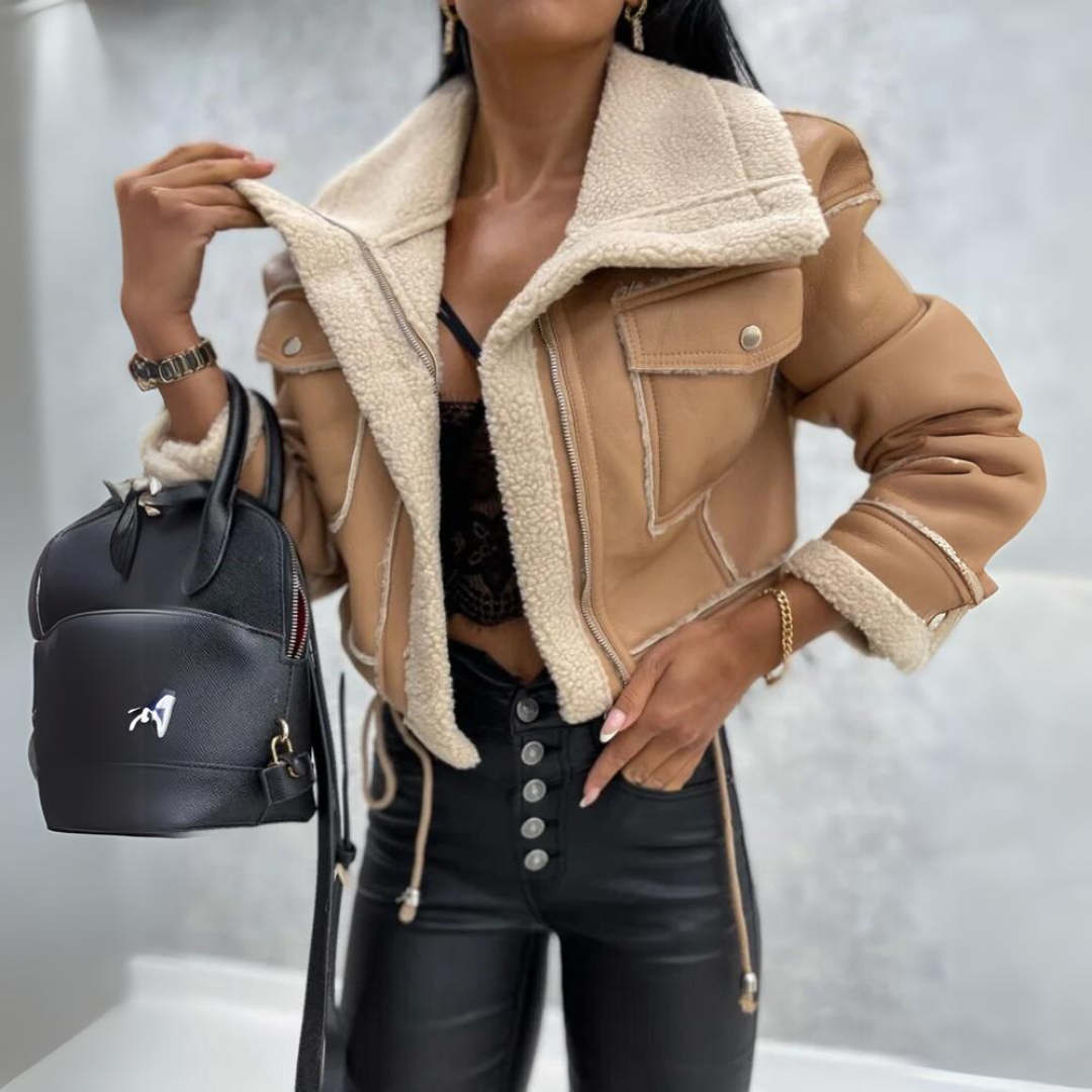 Chloe - Stylish Leather Jacket