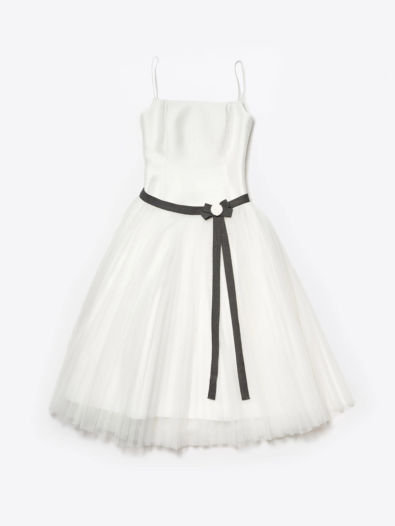 Tulle Tea-Length Dress