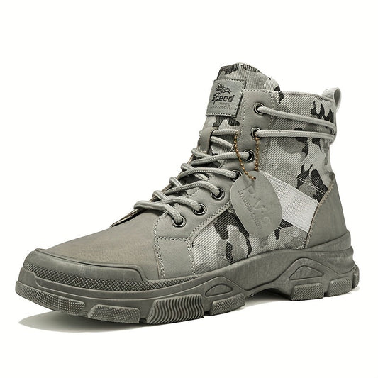 Dexter | Tactical camouflage lace-up shoes