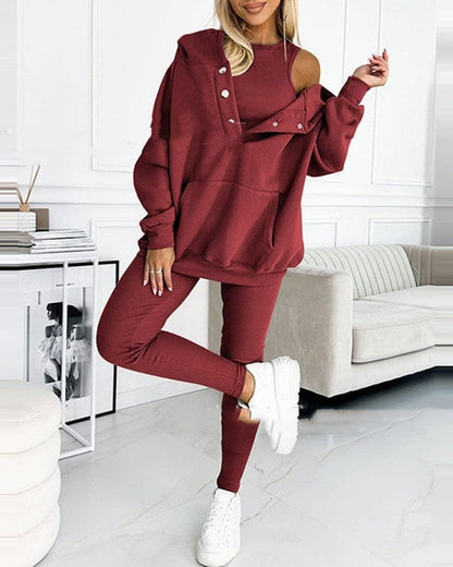 ALENA - Casual sweatshirt suit and pants