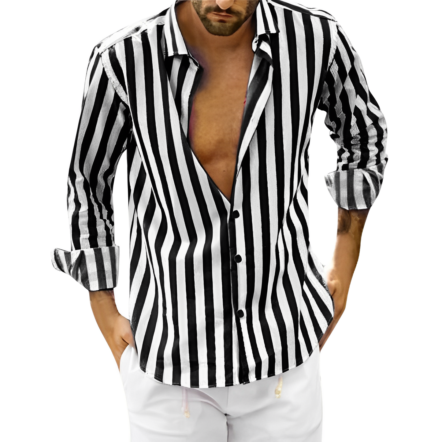 Martin | Striped Men's Summer Blouse