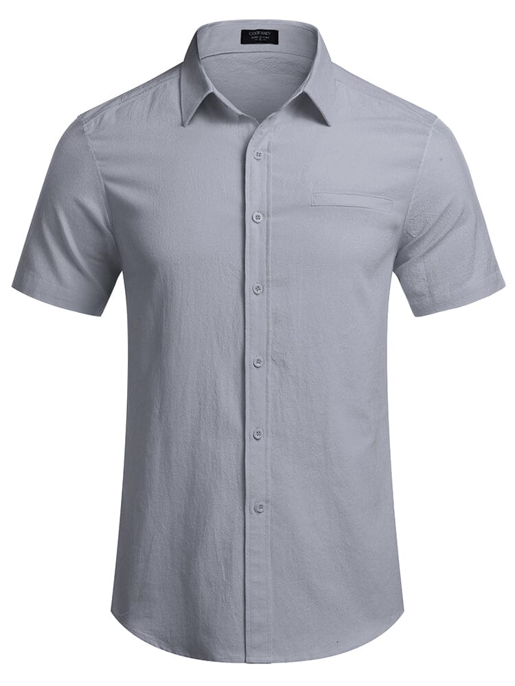 Casual Linen Button Down Shirt (US Only)