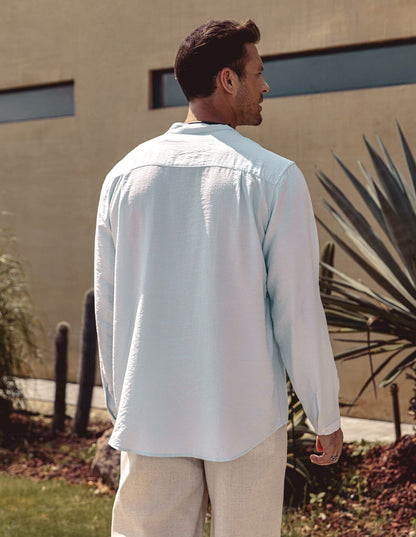 Henley Cotton Beach Shirts (US Only)