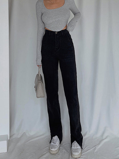 Classic Straight Leg Jeans