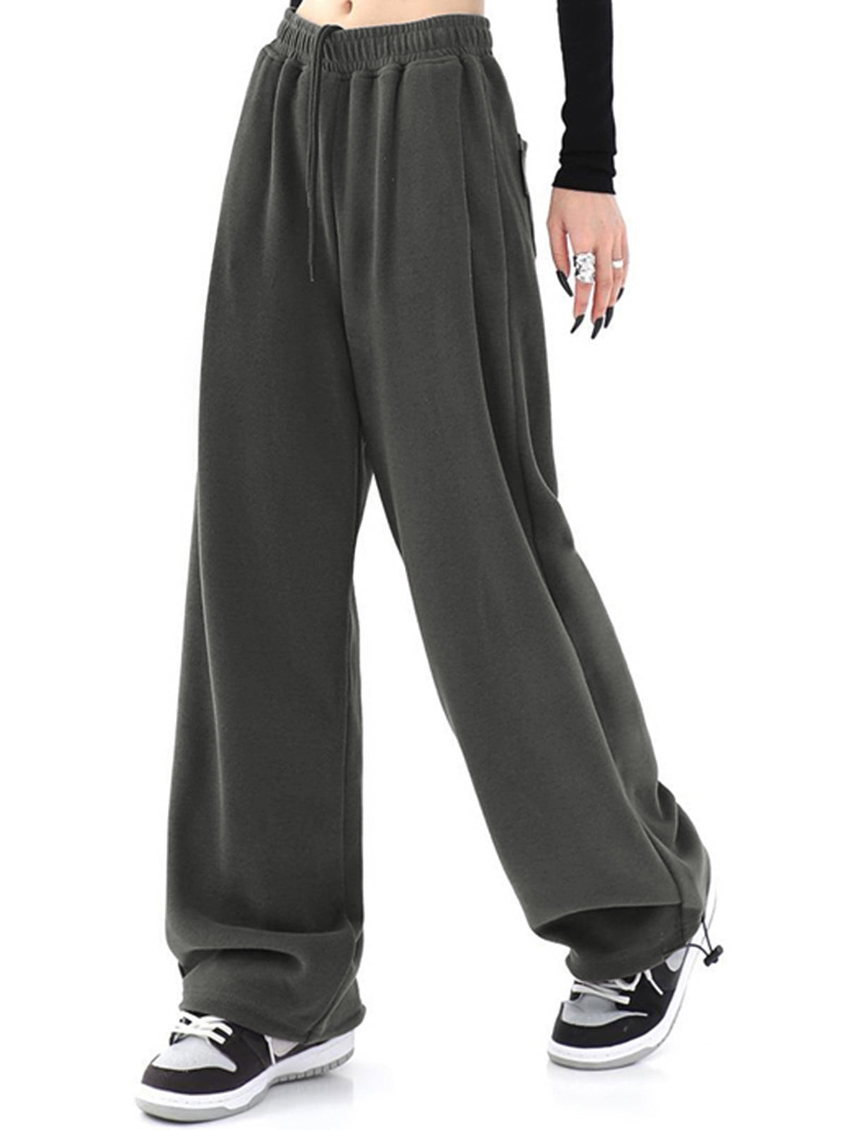 Solid Baggy Sweatpants