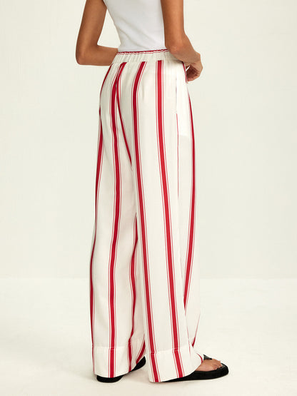 Striped Wide Leg Pants