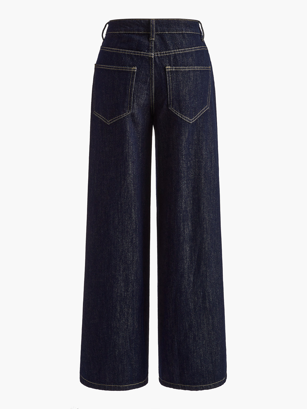 Vintage Wide-Leg Denim Pants