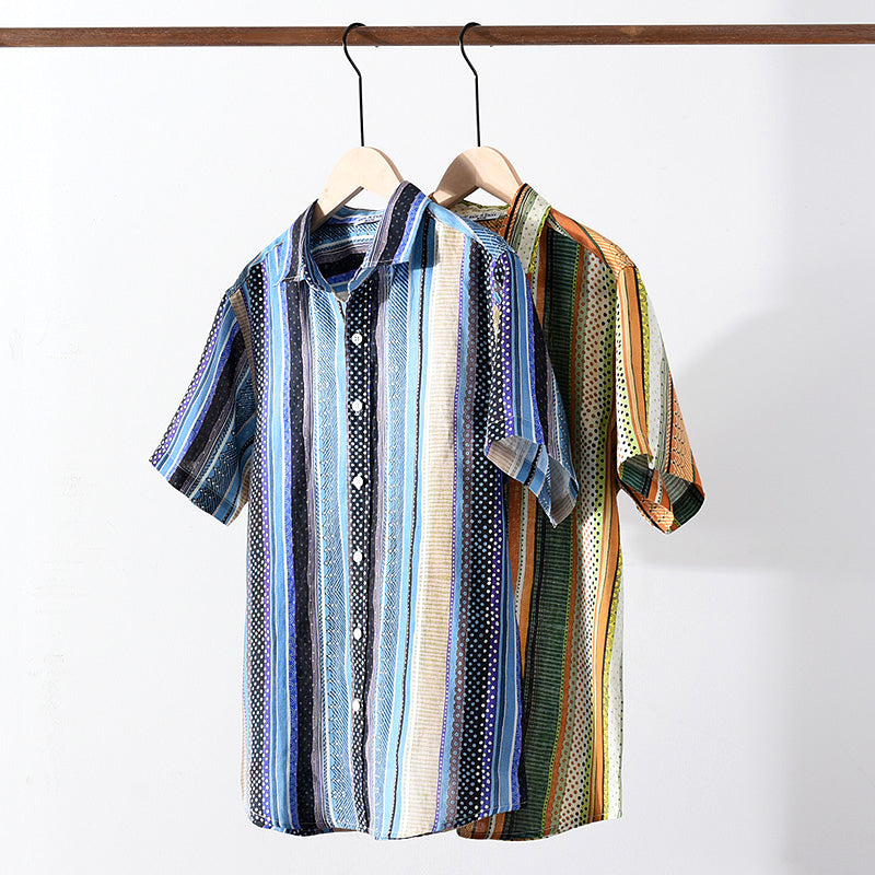 Bali Striped Premium Linen Shirt