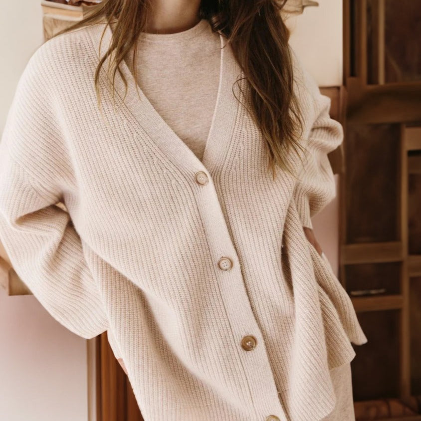 Jenny K - Cashmere Cocoon Cardigan