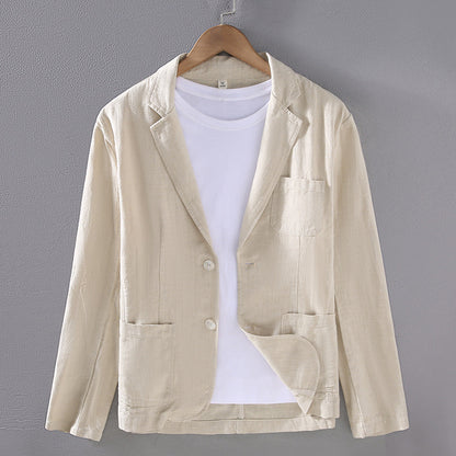 Charles Morrison Breezy Linen Blazer