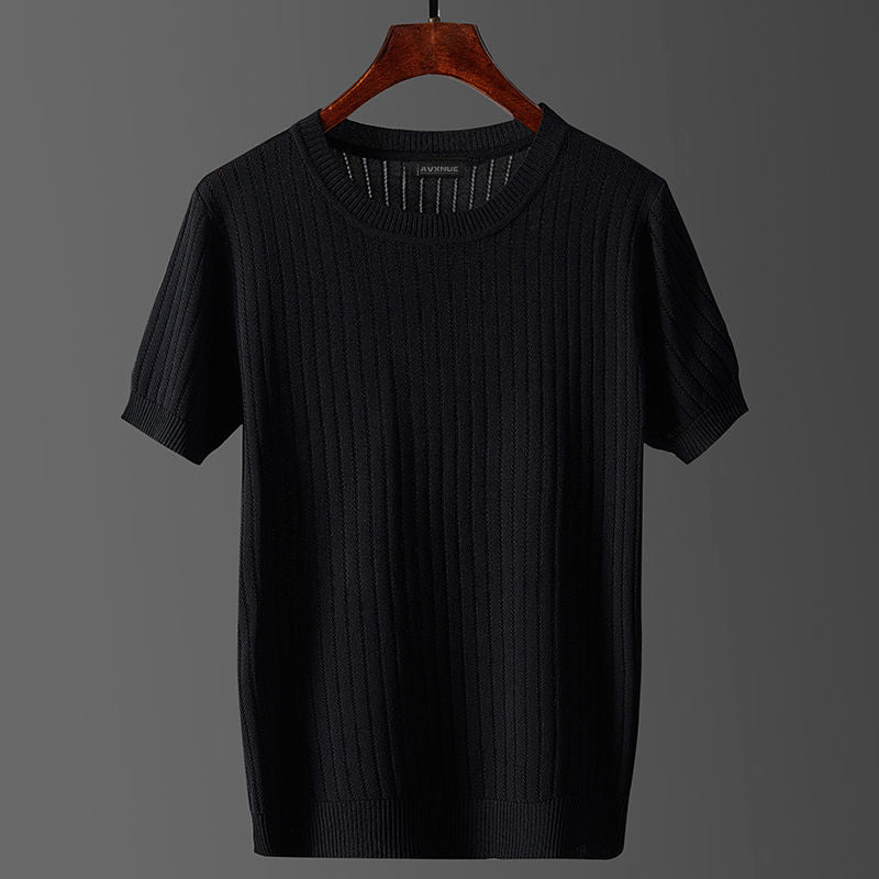 Charles Morrison Casual Knit T-Shirt