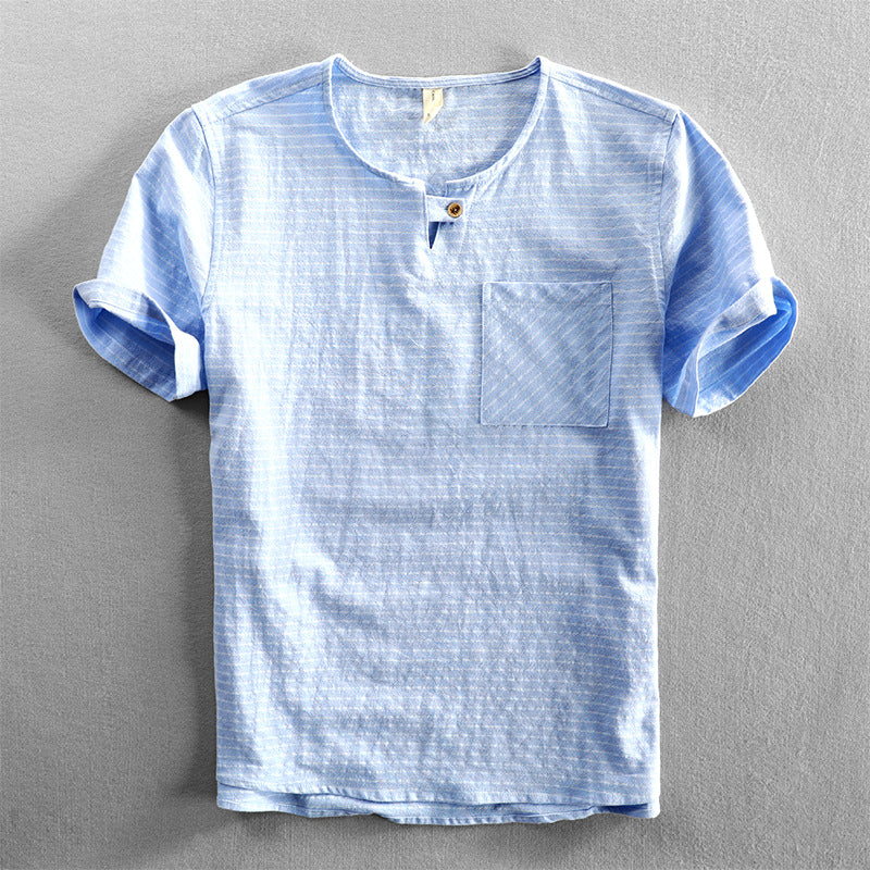 Charles Morrison Islander Linen Shirt