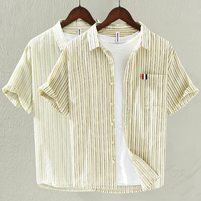 Charles Morrison Islander Striped Shirt