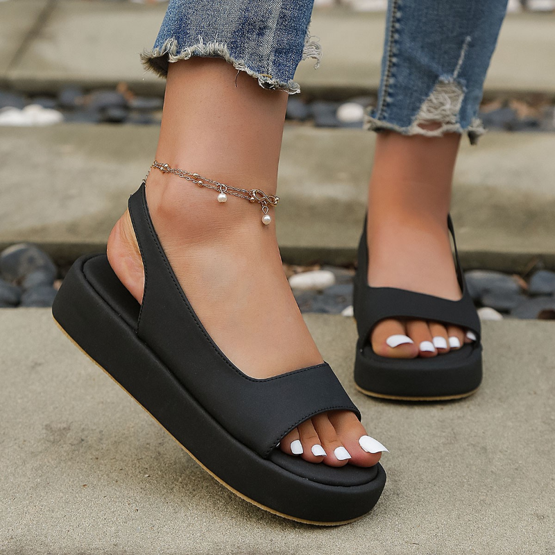 Emie Daly Platform Sandals