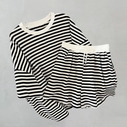 Emie Daly Striped Spring Set