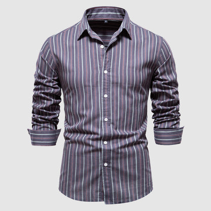 Frank Hardy Madera Striped Long Sleeve Shirt