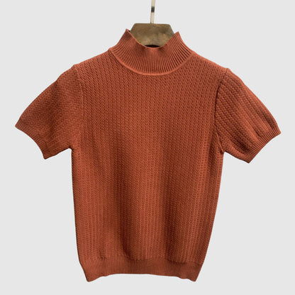 Frank Hardy Turtleneck Short-Sleeve Shirt