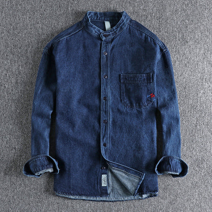 Frank Hardy Washed Spring Denim Shirt