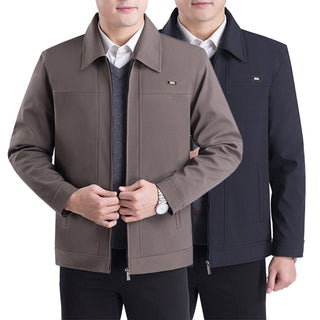 Elegant classic men's jackets with lapel collar