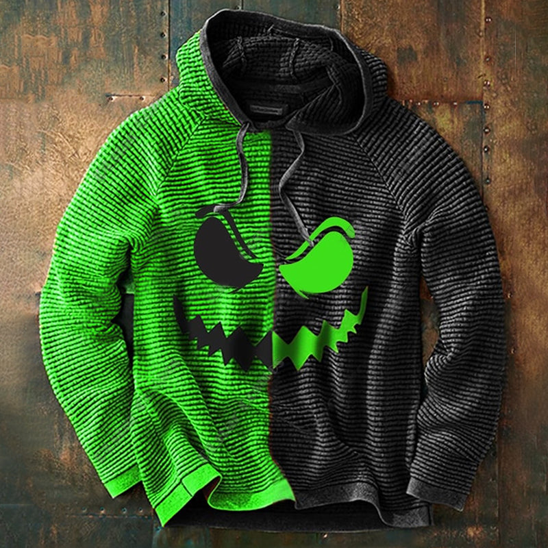 Halloween Spooky Pumpkin Pattern Hoodie