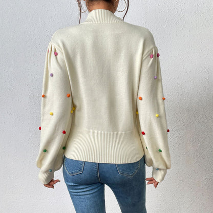 Fashionable Casual Knit Sweater