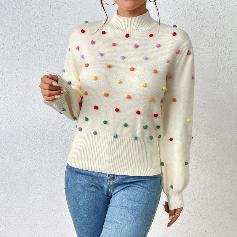 Fashionable Casual Knit Sweater