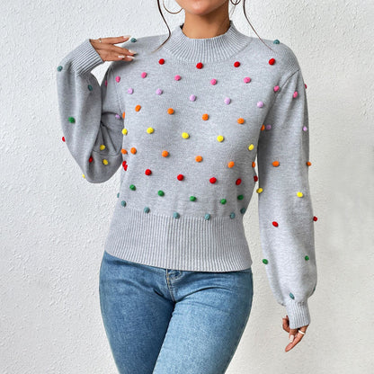 Fashionable Casual Knit Sweater