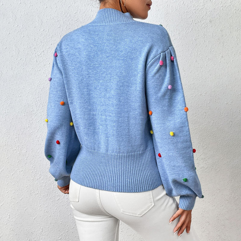 Fashionable Casual Knit Sweater