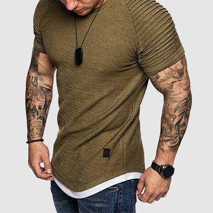 Liberty Solid Color Trendy T-Shirt