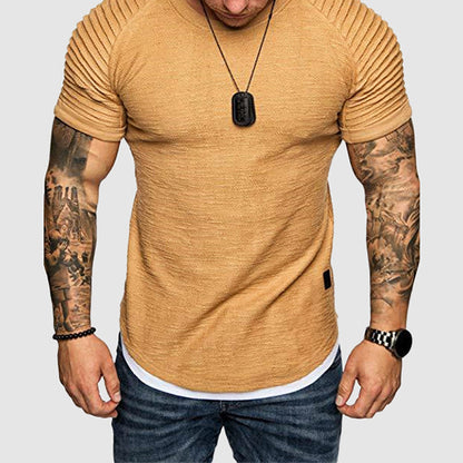 Liberty Solid Color Trendy T-Shirt