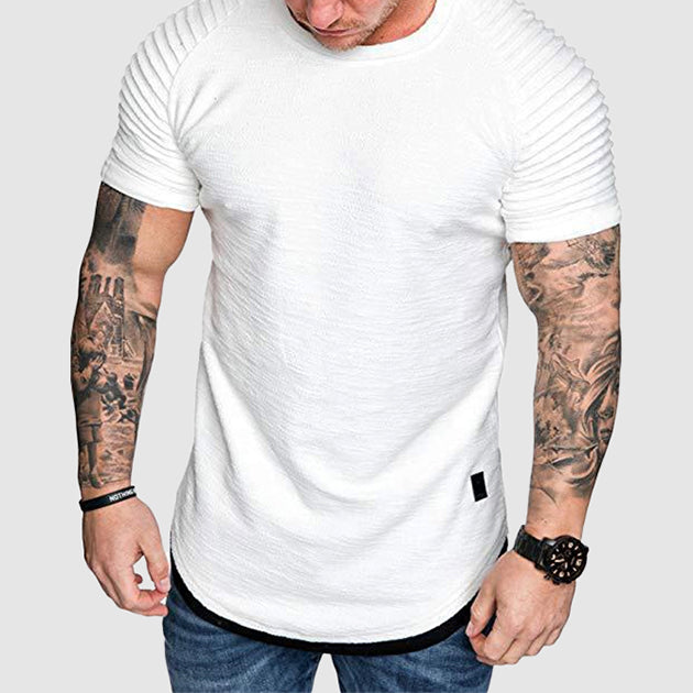 Liberty Solid Color Trendy T-Shirt