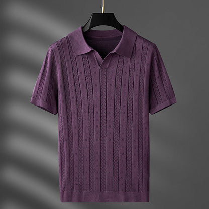 Louis Martin Ice Silky Polo Shirt