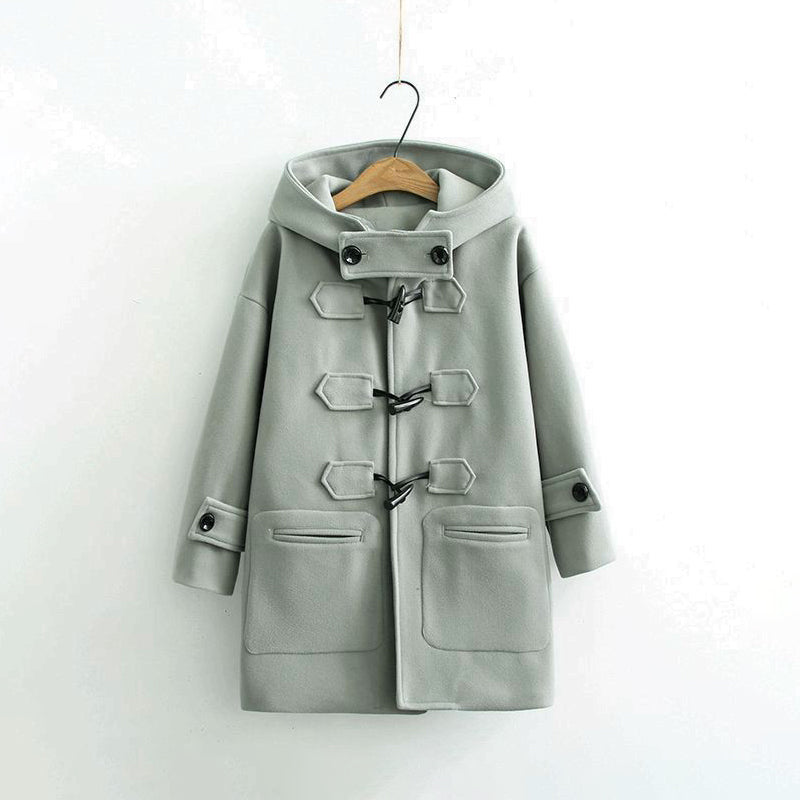 Malin Tassou Hooded Woolen Coat