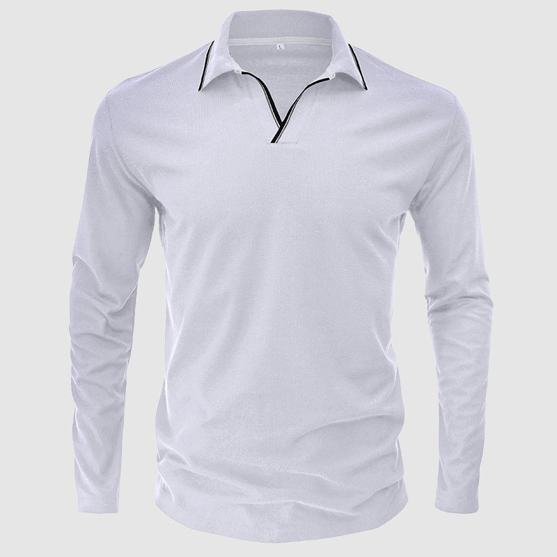 Milano Long Sleeve Polo Shirt