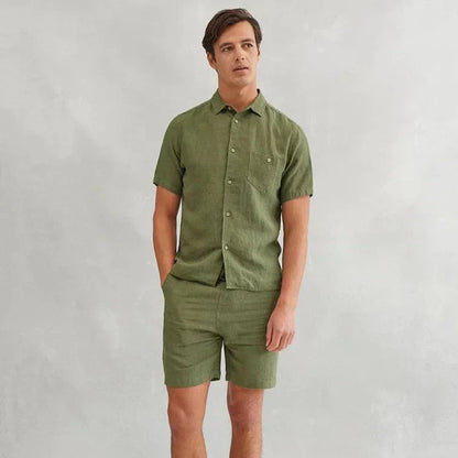 Michael Linen Shorts