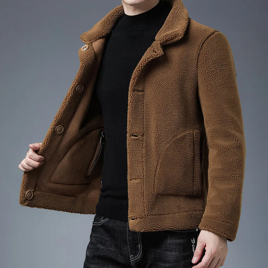 Classic Warmth Suede Jacket