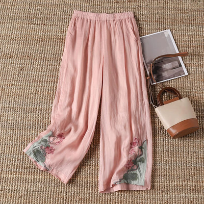 Jasmin Flower Trousers