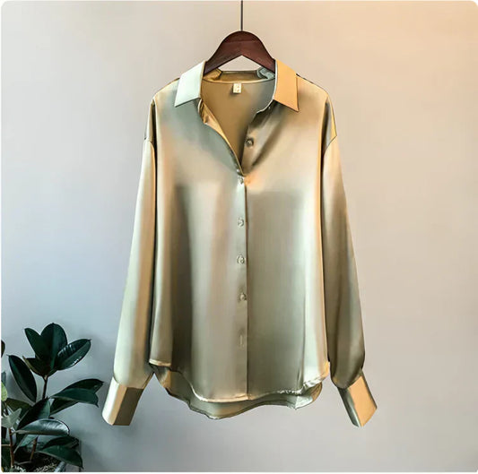 Aurora Classic Satin Shirt