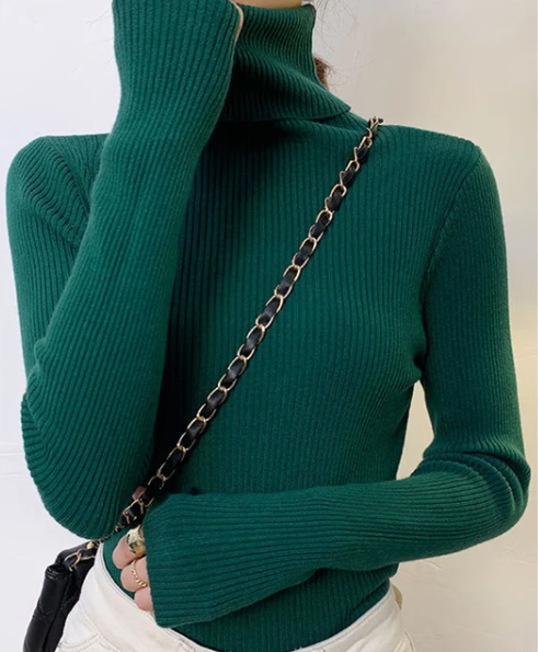 Helen Knitted Turtleneck Sweater