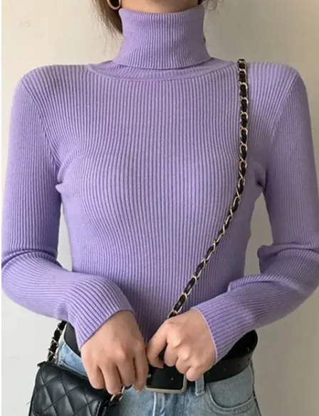 Helen Knitted Turtleneck Sweater