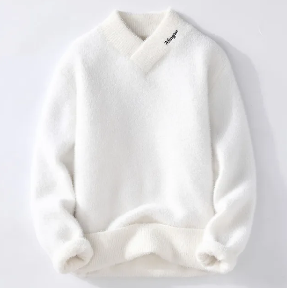 Nate Cozy V-Neck Sweater