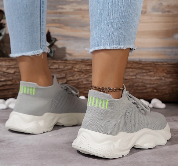 Danikah Breathable Lace Up Sneakers