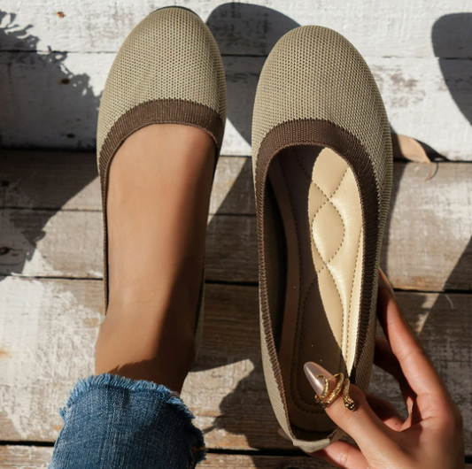 Emaline Round Toe Flats