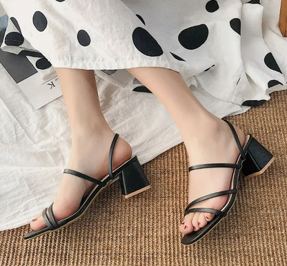 Fatima Square Heels