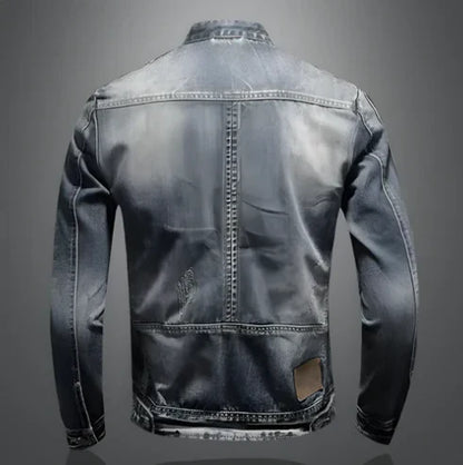 Dwayne - men's zip-up denim jacket