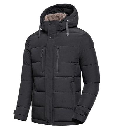 Justin - men's winter jacket with removable hood